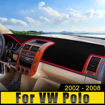 Accessori per auto per Volkswagen VW Polo 9N 9N3 2002 2003 2004 2005 2006 2007 2008 Custodia per cruscotto Anti-UV Tappetino antiscivolo anti-luce