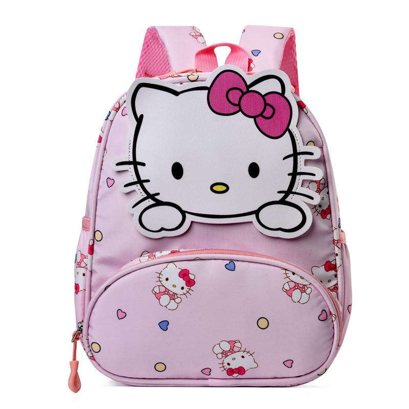 

Очаровательный Мультяшный Рюкзак Для Детей Модный Легкий Нейлоновый Школьный Рюкзак С Милым Дизайном светло-розовый