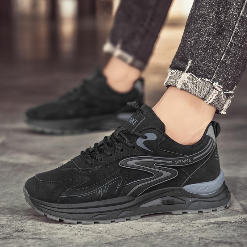 Men's Fashion Casual Low Top Skateboarding Shoes Boys Comfortable Sneakers Male Students Trending Soft Sole Classic Breathable Gym Non-slip