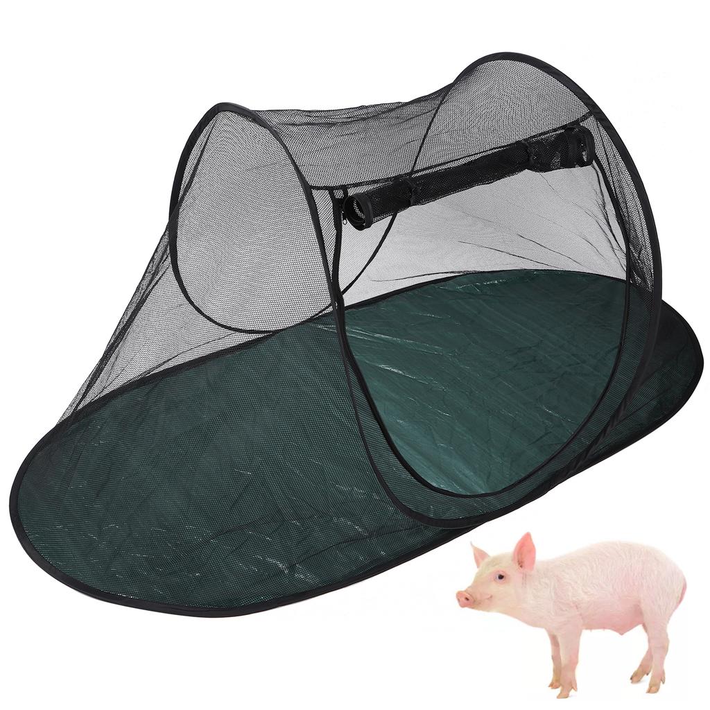 Pet Camping Tent Outdoor Playpens Cage Portable Breathable Pig Dogs Playpens HouseXBD176 Oval Tent