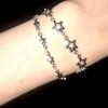 Hollow Five-pointed Star Bracelet Fashion Charm Chain Bracelet Statement Jewelry