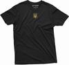 Men's Trident Ukraine Shirt Ukraine Flag National Symbolics Trident Military Army Green Black Shirt
