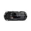 Black Night Bugatti Alloy Car Model 164 Festival Gift Collectors Display Toys