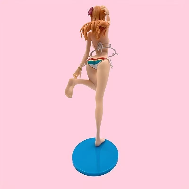 Anime One Piece Nami Swimsuit Standing Pose Can Move PVC Action Figure Collection Model Anime fan's Toy Gift