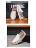 Men's Autumn Canvas Slip-Ons: Soft Sole Linen Casual Shoes