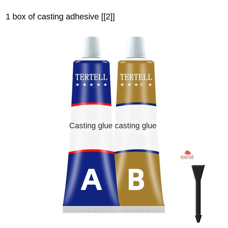 AB Metal Repair Casting Glue High Strength Industrial Adhesive 50g разноцветный