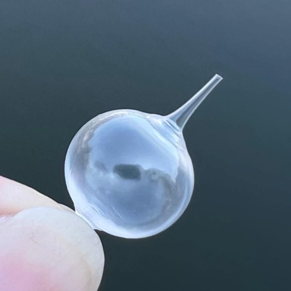 2pcs PP Plastic Slip Bobber Clear Surface Strike Indicator Bobber Fishing Float Surface Float