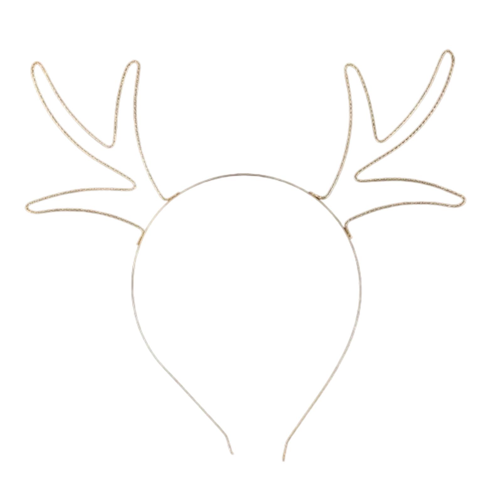 

Stylish Christmas Headwear For Teens Girls Metal Hair Ornament Comfortable Wear Party Celebration