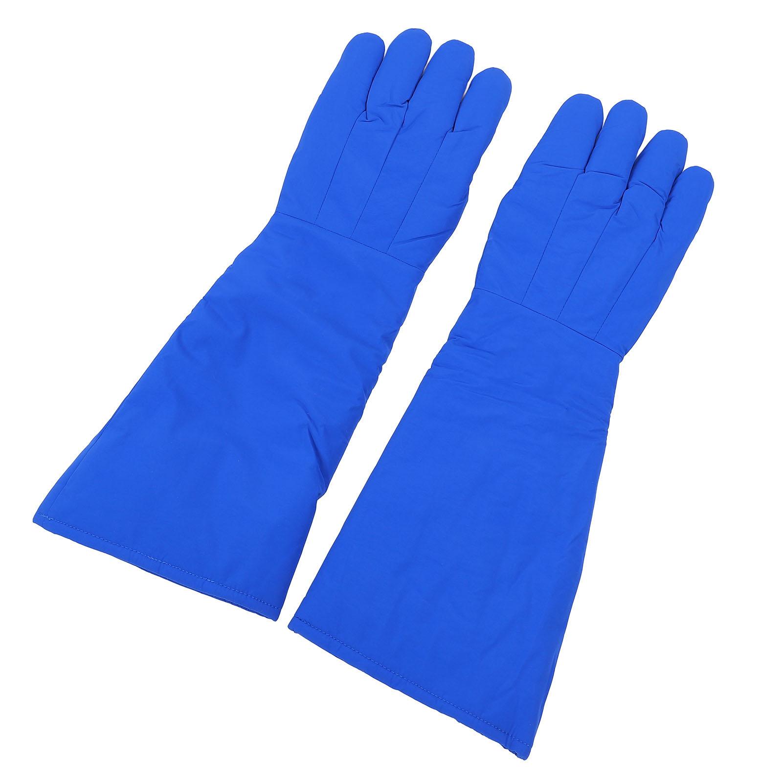 

Cryogenic Gloves 260 celsius to +148 celsius Temperature Resistant 4 Layer Water Proof Antifreeze Work Gloves 58cm