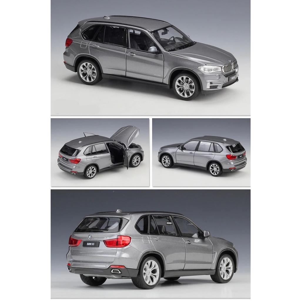WELLY 1/24 BMW X5 SUV Alloy Car Model Diecasts Metal Toy Vehicles Car Model High Simulation Collection Childrens Gift Decoration