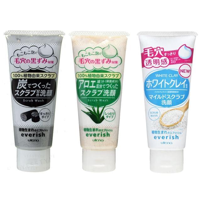 Utena - Гель-скраб Everish Charcoal - 135g