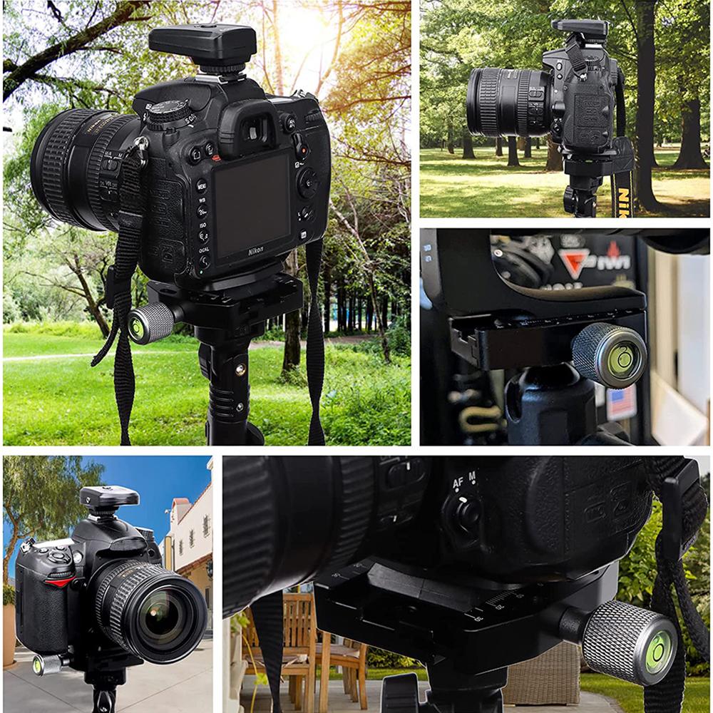 70mm Quick Release Clamp for Tripod Ballhead Universal Quick-Change Seat