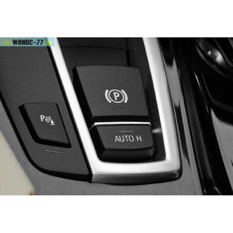 For BMW 5 Series 2011-2017 Matte Black Brake Handle Handbrake Cover Trim 1PCS