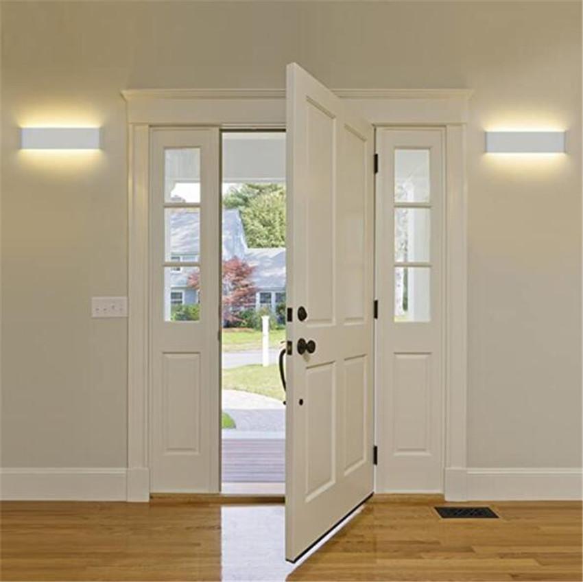 LED Indoor White Staircase Housing Lighting 12W for Living Room Bedroom Hallway Staircase etc, Aluminum