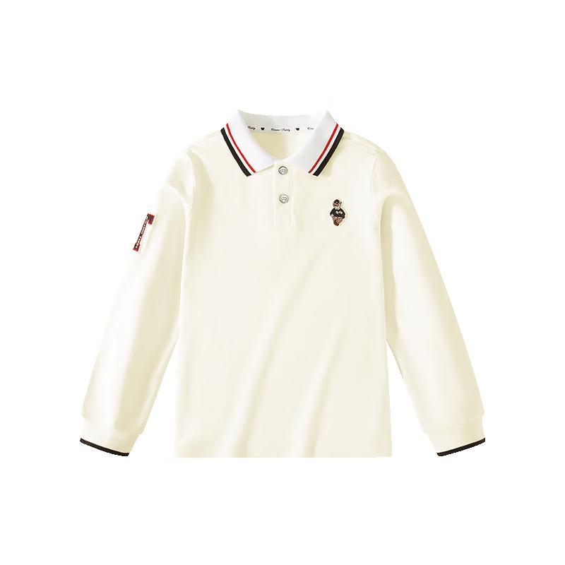 Classic Teddy Boys' Long-Sleeve Polo Shirt