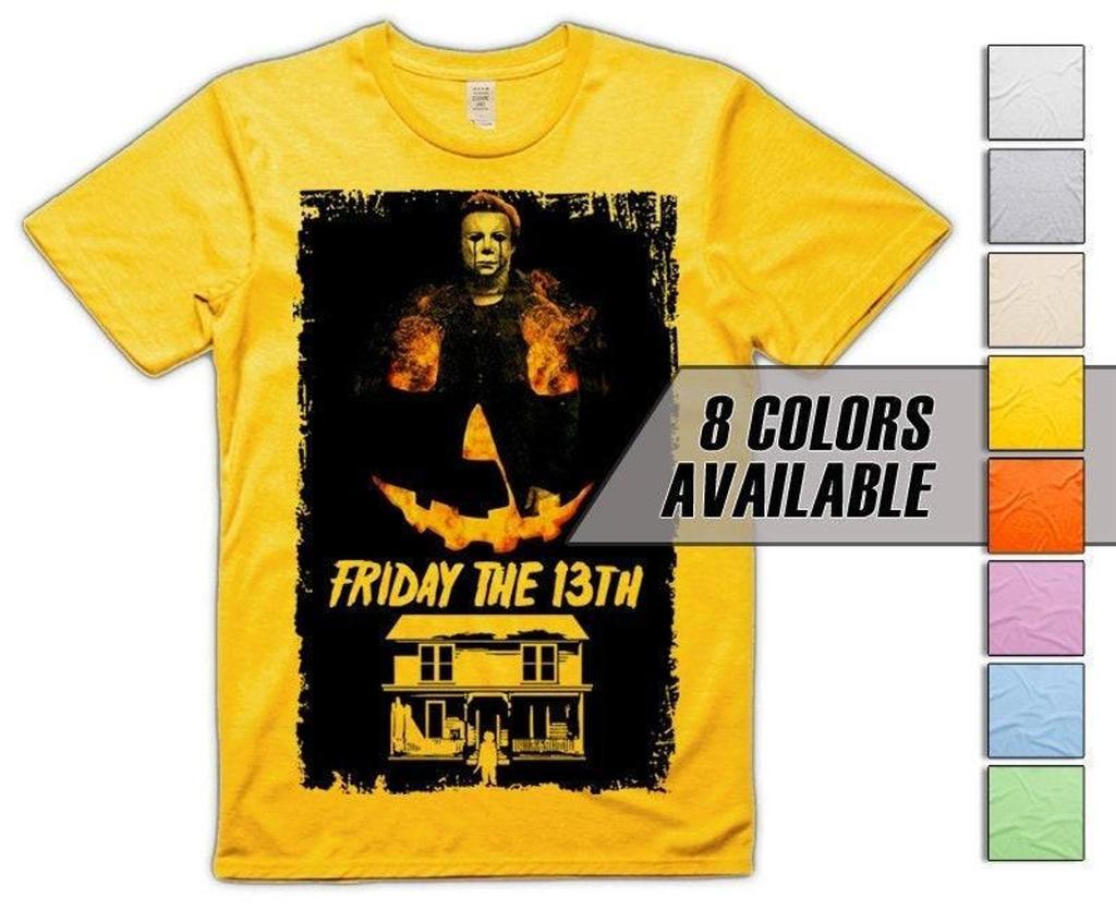 Friday the 13th V17 Men's T-Shirt All Sizes S-5XL 8 Colors Available