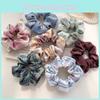 Versatile Women Girls Hair Accessories With High-elastic Scrunchies In Bright Hues