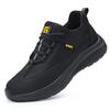 Men's Anti-Smash, Anti-Puncture Insulated Electrician Safety Shoes - Anti-Slip, Wear-Resistant, Comfortable Work Footwear