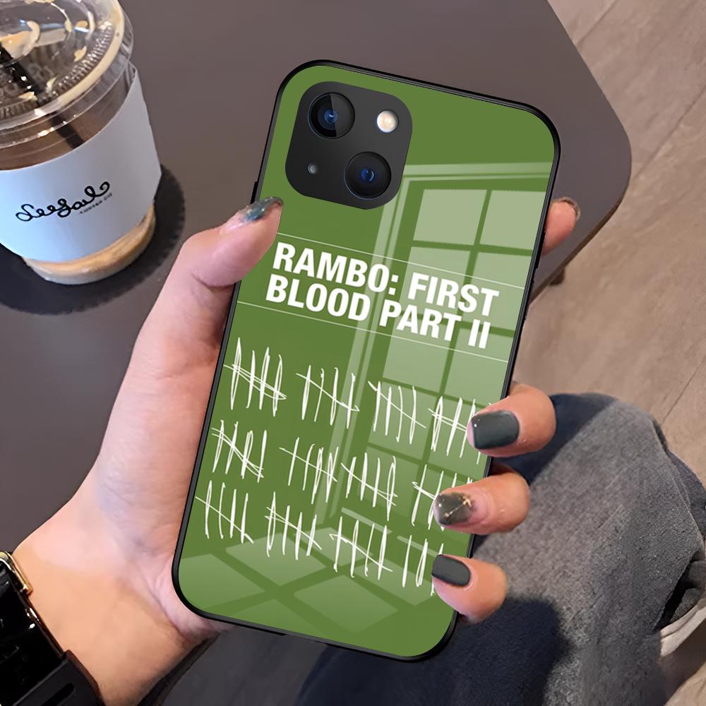 

First Blood j-John Rambo Phone Case For Samsung Galaxy S25 S24 S23 S22 S20 S21 Note20 Ultra Plus Fe Glass Cover Samsung S23 Plus