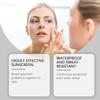 Lightweight Sunscreen Moisturizer Cream Waterproof Sweatproof Fast Absorbing No Greasy No Pilling Skin Protection For Face and Body
