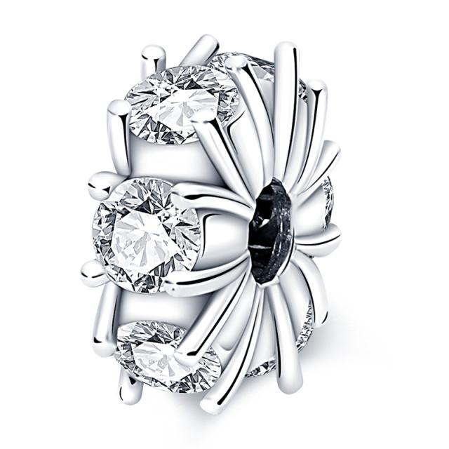 Original New 925 Silver Bracelets Accessories Charm Bead Fit  Charms Silver 925 Beads Bracelet for Women DIY Jewelry Gift