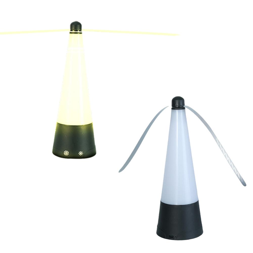 Fly Fan for Tables Keep Flies Away Fly Repellent Fan with Holographic Blade LED Light Table Top Bug Repellent Fan for BBQ Picnic