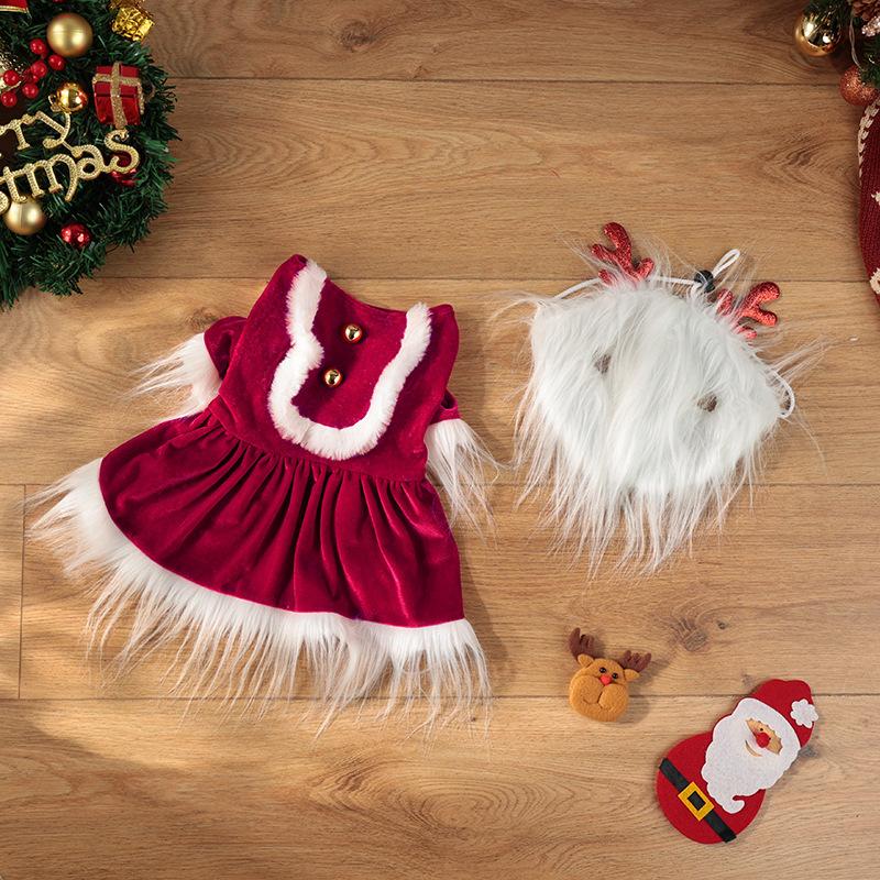 Pet Dog Santa Claus Clothes Classic