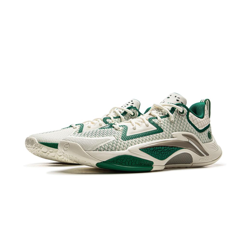 Li Ning Fang Wu Zhui Lie 1 Strapazierfähiger Grip Stabile Unterstützung Dämpfung Verdrehsicher Rutschfest Leicht Rebound Low Top Outdoor Basketballschuhe ABFV023-3