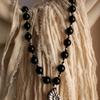 Rubati Necklace_Black Onyx Ammonite