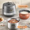 Midea 5L Smart Electric Pressure Cooker with Dual Stainless Steel Pots CN plug (adapter included)