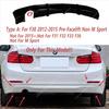 Adatto per BMW F30 2012-2015 Pre-Lci Non M Sport MP ABS Diffusore Paraurti Posteriore Valance Copri Labbro 318i 318d 320i 320d Kit Carrozzeria Base