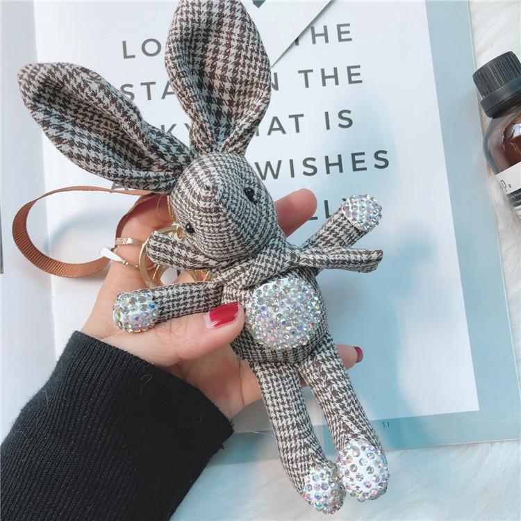 

Fashionable Key Chain With Personalized Bunny Design Stylish Accessories Car StyleA