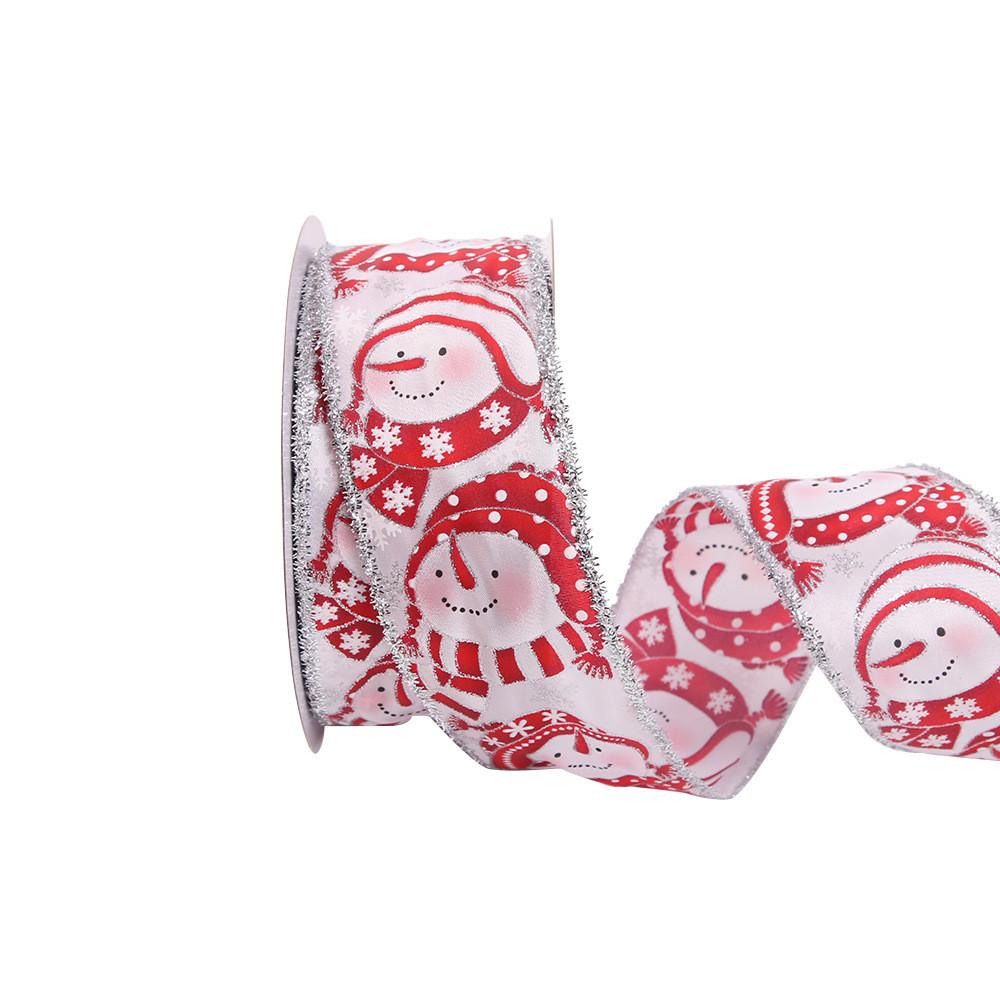 

Полиэстеровая Рождественская Универсальная Лента Для DIY Праздничного Рукоделия И Красивой Упаковки Подарков 2288 6.3cm