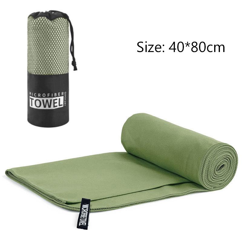 Quick-Drying Sports Towel 40X80Cm Blue Grey Green Orange Swimming Gym Fitness Camping Running Beach Washcloth Towels