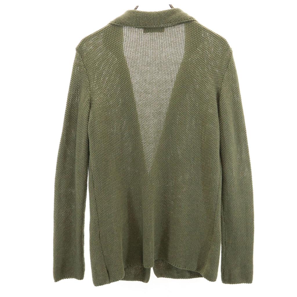 MAX&CO Long Sleeve Knit Cardigan S Khaki Women Used