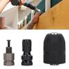 Keyless Design Self Tighten Drill Chuck 1/2in 20UNF Thread Drill Chuck Adapter  for Impact Wrench