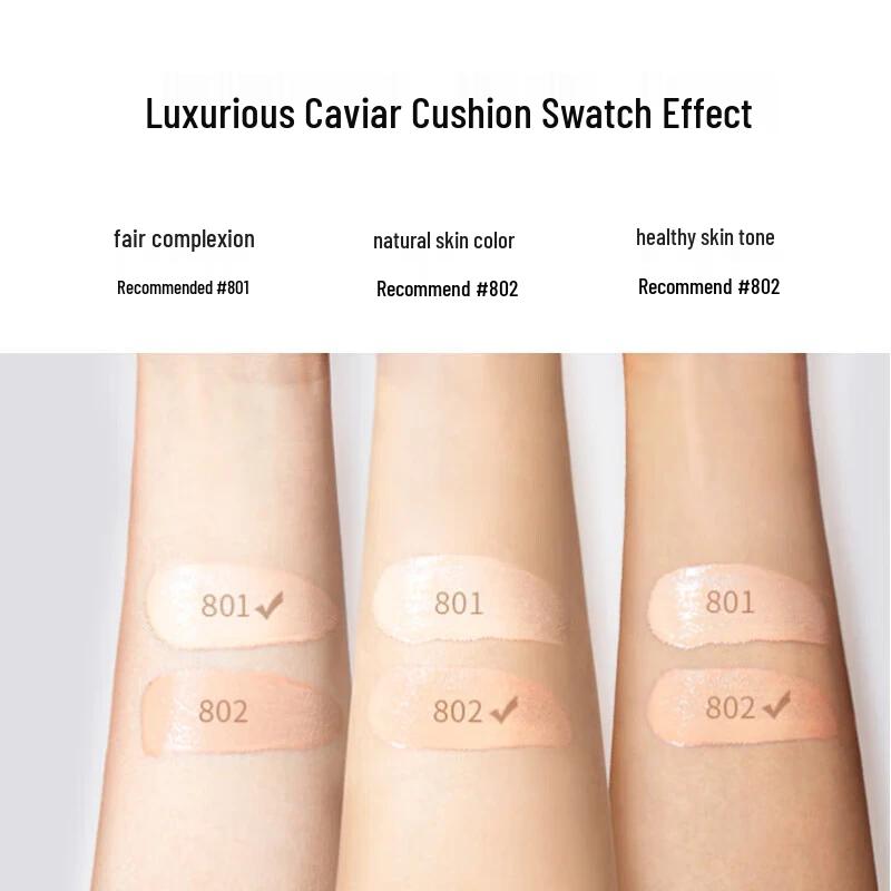 Maogeping Luxury Caviar Flawless Cushion Foundation SPF30