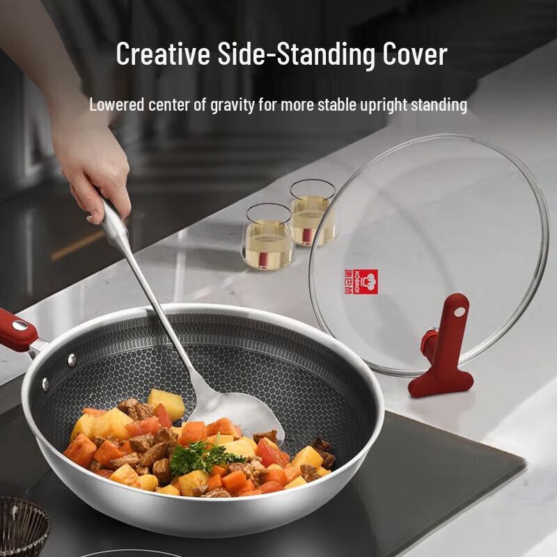 KOBACH 32cm Stainless Steel Non-Stick Wok