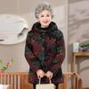 Hodo Women's Mid-length Hooded Warm Padded Jacket
