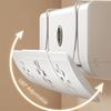 With 3 Fans Adjustable Air Vent Baffle Adjustable AC Vent Baffle Conditioner Baffle  For Bedroom