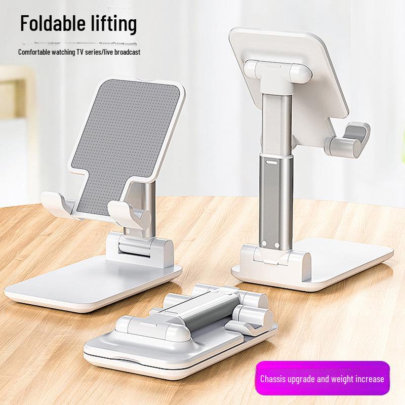 Adjustable Anti-Slip Phone and Tablet Holder with Universal Lift Function