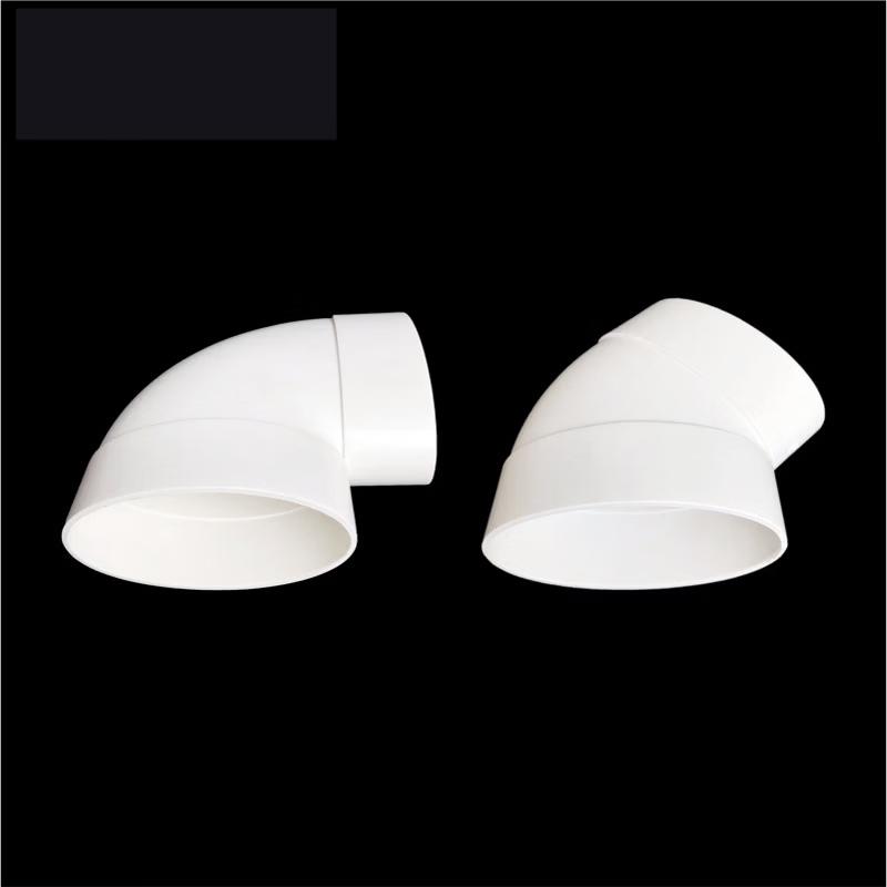 LANGZHIWEN Plastic Flat Drain Pipe Inspection Fitting