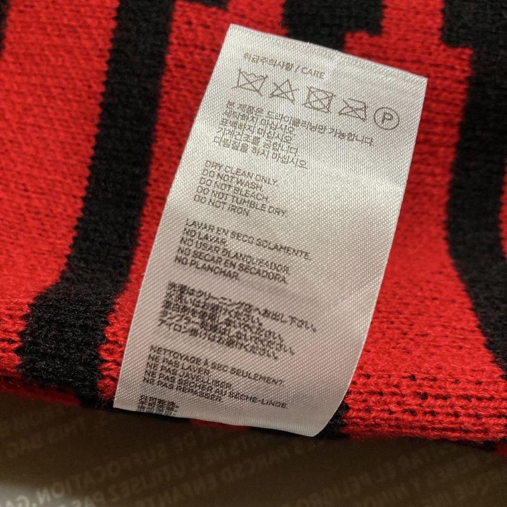 [USED] J-HOPE HOPE ON THE STAGE Slogan Scarf (Red)