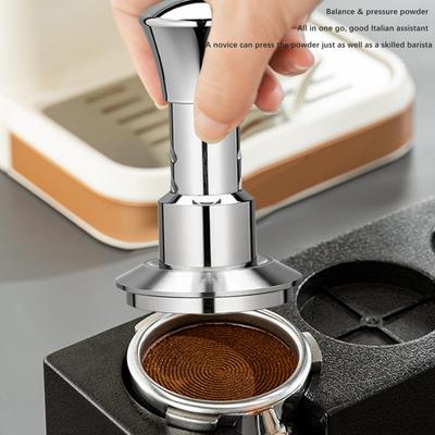 58mm Kahve Tamper Pratik Sabit 30lb Aksesuarlar Ayarlanabilir Dağıtıcı Düzleştirici