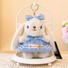 Plaid Skirt Lily Rabbit Doll: Cute Pendant Plush Toy & Girl's Bag Charm
