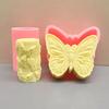 10-16cm Large Butterfly carving pattern cylindrical candle silicone mold butterfly shape candle mold butterfly ball resein mold