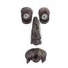 Cross-border Bark Glow Tree Monster Face Resin Ornament - Creative Easter Outdoor Decoration