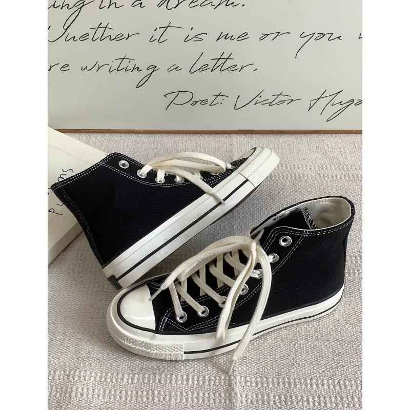 New product hot sale new classic high-top canvas shoes casual board shoes 1609