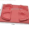 Silicone Suturing Knot Tying Practice Model for Oral and Skin Surgery Training