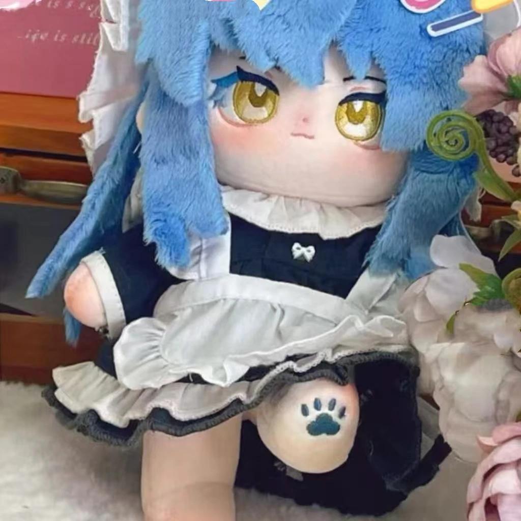 20cm Rimuru Tempest Plüschtier zum Verkleiden Baumwollpuppe mit Kleidung Spielzeug Anime Die Zeit, als ich als Schleim wiedergeboren wurde Geschenke